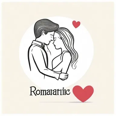The restricted meaning of 'romantic' refers to a person having an idealized or sentimental view of love and relationships.