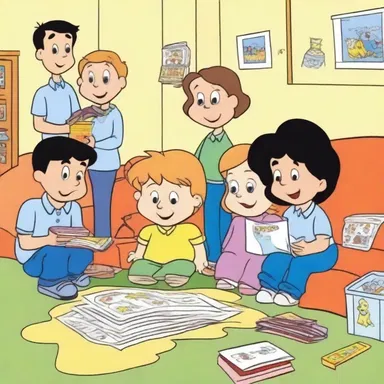 The content of children's cartoons is often restricted to ensure it is appropriate for young viewers.