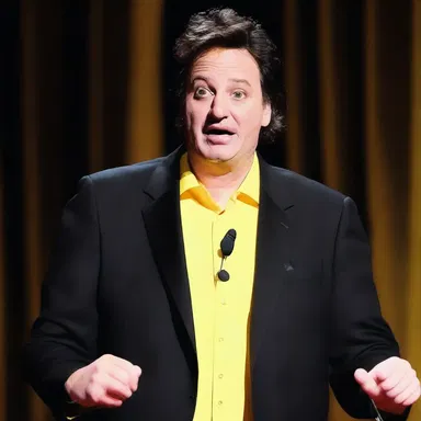 The comedian's jaundice delivery of jokes made the audience uncomfortable and not enjoy the show.