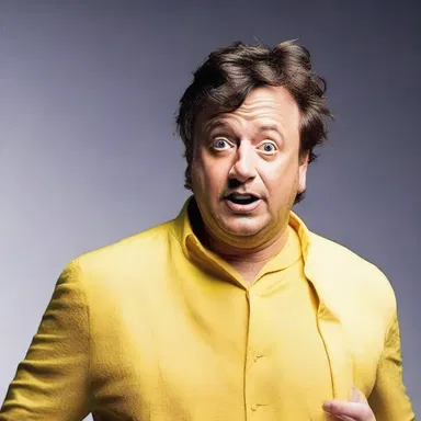 The comedian's jaundice delivery of jokes made the audience uncomfortable and not enjoy the show.