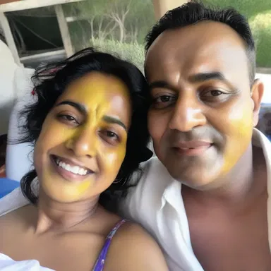 The couple's honeymoon was marred by the wife's jaundice, but the husband took care of her, showing his deep love and commitment.