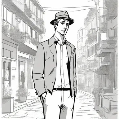 The protagonist's traumatic past jaundiced his outlook on life, making it difficult for him to trust others or find joy in simple pleasures.