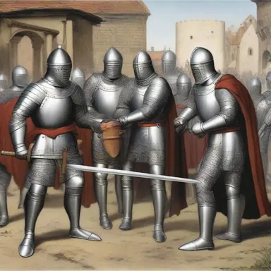 During the Middle Ages, knights had to learn to speak Latin fluently as it was the language of the educated and influential classes.