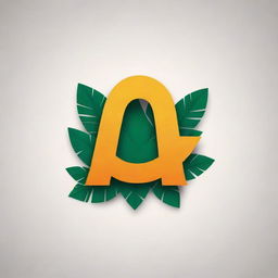 Generate a logo with the name 'AZArtigos' inspired by the Amazon logo. The design should clearly incorporate elements from 'A to Z'