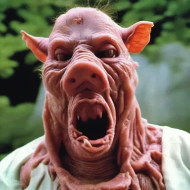 The horror movie depicted the terrifying consequences of trichinosis after a character consumed undercooked pork.