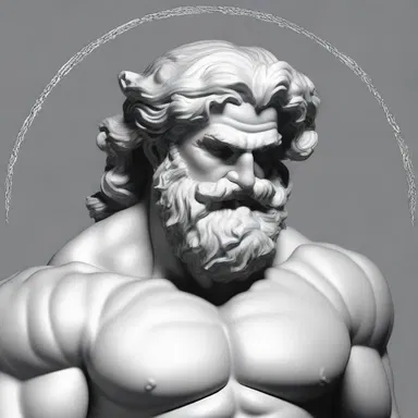In Greek mythology, the god Hephaestus had a mar on his face due to a childhood accident.