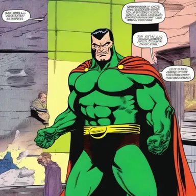 In one of the comic book issues, the villain successfully marred the hero's reputation.