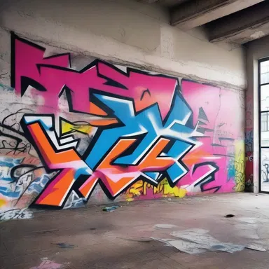 The graffiti on the walls marred the overall aesthetic of the modern building, detracting from its architectural beauty.