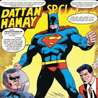 In the comic book, the superhero's nemesis attempted to mar his reputation by spreading false rumors about him.