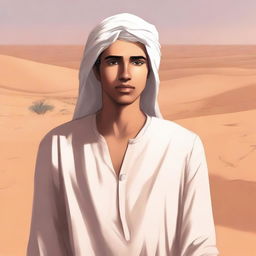 A high-quality digital art illustration for Chapter 1, 'The Sands of Destiny', of the book 'Harmonizing: The Highs And Lows'