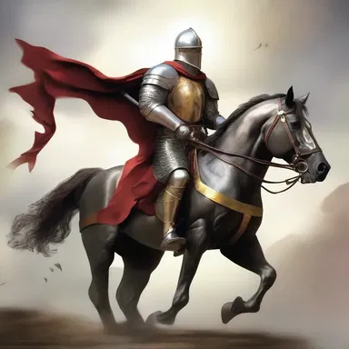 In the realm of fantasy literature, the brave knight's brassard gleamed brightly as he rode into battle, serving as a symbol of his noble lineage and courage.