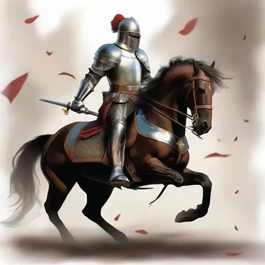 In the realm of fantasy literature, the brave knight's brassard gleamed brightly as he rode into battle, serving as a symbol of his noble lineage and courage.