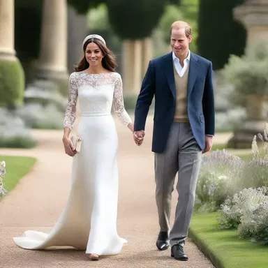 The duke and duchess strolled hand in hand through the enchanting gardens of their dukedom, their love evident in every gaze and smile exchanged.