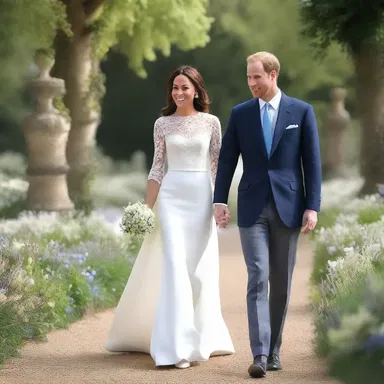The duke and duchess strolled hand in hand through the enchanting gardens of their dukedom, their love evident in every gaze and smile exchanged.