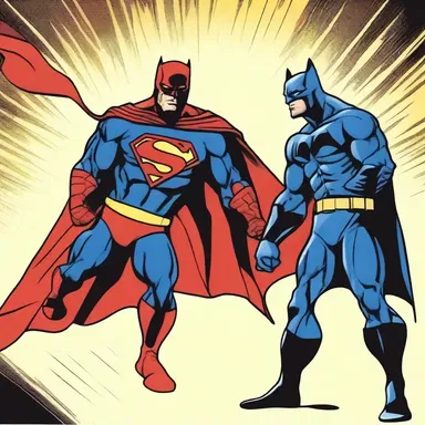 The superhero was loth to team up with his nemesis to defeat the common enemy.