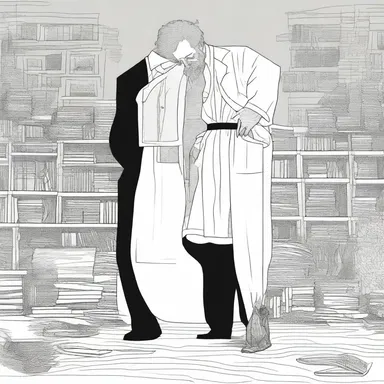 The author used unwarranted exaggeration to emphasize the protagonist's inner turmoil.