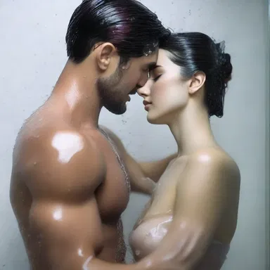 He showered her with unwarranted affection, even though they had only just met.