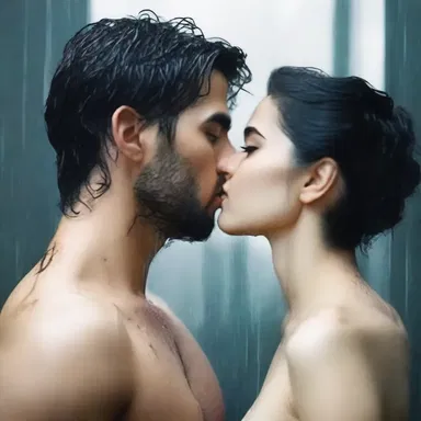 He showered her with unwarranted affection, even though they had only just met.