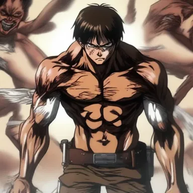 In the popular anime series 'Attack on Titan', the main character Eren Jaeger transforms into a powerful axile titan.