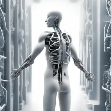 In the futuristic world of the novel, humans have overcome body odor through advanced technology.