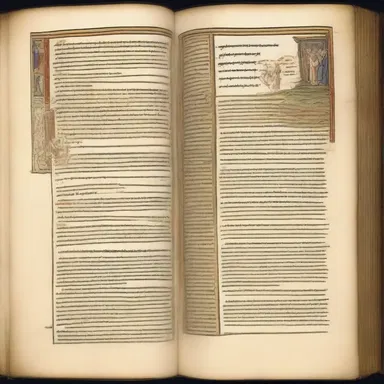 In this religious text, the protagonist employs geostrategy to protect their faith and establish their religious influence.