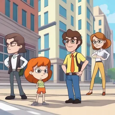 In this animated series, the main characters apply geostrategy to outsmart their opponents and save the day.