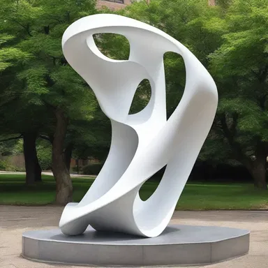 The artist created a generically designed sculpture that did not resemble any particular style or artist.
