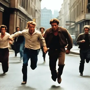 In the fast-paced world of cinema, actors often need to portray hurry to create tension in a scene.