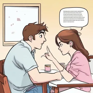In a romantic comedy, the protagonist's hurry to confess their love creates comedic situations.