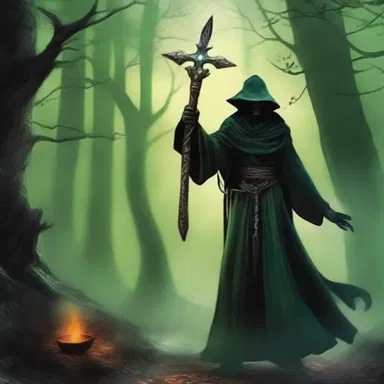 The fantasy novel revolves around a quest for justice against a wicked sorcerer.