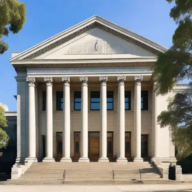 The architect carefully designed the courthouse to reflect the ideals of justice.