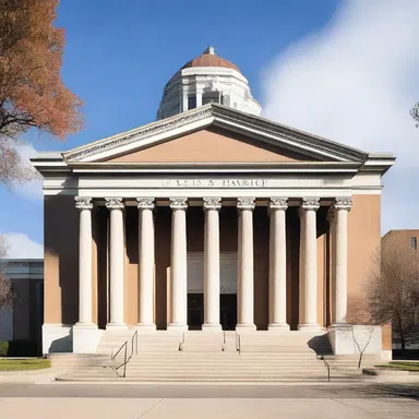 The architect carefully designed the courthouse to reflect the ideals of justice.