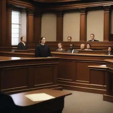 The movie explores the theme of justice through a courtroom drama.