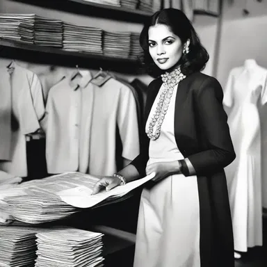 The fashion designer promoted justice by employing underprivileged workers and ensuring fair wages.