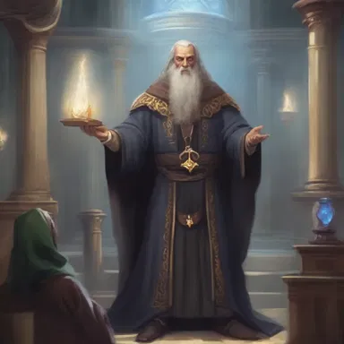 In the magical realm of Elondor, the court of justice is presided over by the High Enchanter, who has the power to settle disputes among the mystical beings.