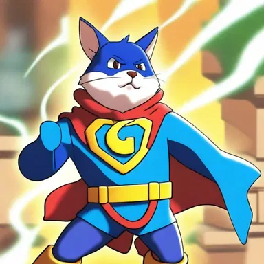 In the latest episode of 'The Adventures of Cachou', the hero uses his magical breath freshening cachou to defeat the villain.
