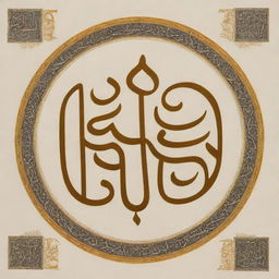 Calligraphic representation of the Arabic text 'عثمان'