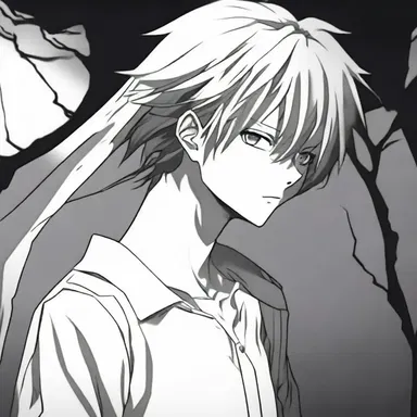 In the emotional climax of the anime series, the main character's lacrimation represented his overwhelming grief and loss.