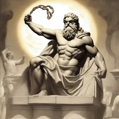In Greek mythology, Zeus displays conscientiousness by punishing those who act against their conscience.