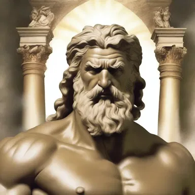 In Greek mythology, Zeus displays conscientiousness by punishing those who act against their conscience.