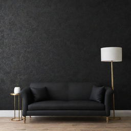 Elegant and sophisticated black wallpaper showcasing its rich history in design and its versatile applications in modern interior design.