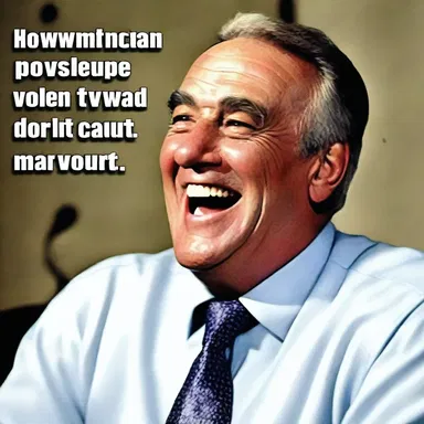 He had a positive mindset even when telling jokes about difficult topics.