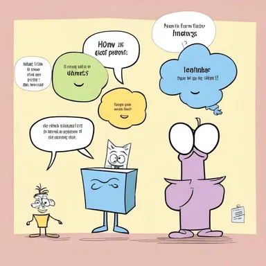The cartoon characters had a growth mindset and always learned from their mistakes.
