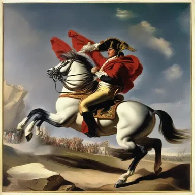 Napoleon Bonaparte's ambitious mindset led him to conquer much of Europe.