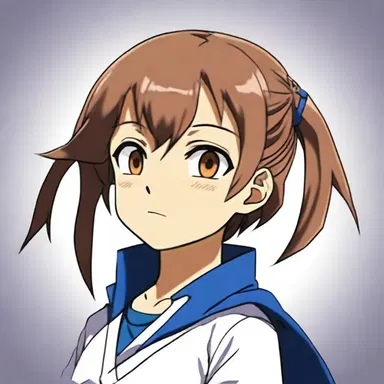 In the anime series, the protagonist's determined mindset inspired others to never give up.