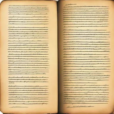 In the science fiction novel, the protagonist's meticulous copperplate handwriting held clues to solving the mystery.