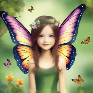 In the magical world of lepidoptery, fairies use butterfly wings as transportation.