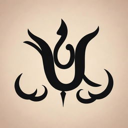 The name 'Rudra' styled creatively. Use bold and dynamic typography, and incorporate elements of strength and fierceness.