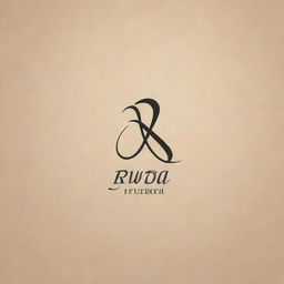 A sleek and elegant signature for the name 'Rudra'. The style should be fluid yet professional, exuding sophistication.