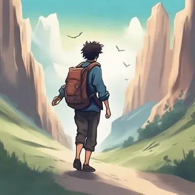 In the fantasy book series, the protagonist embarks on a long journey, covering great mileage.